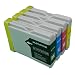 Produktbild Generisch Kompatible Tintenpatronen Ersatz für Brother LC51/57/LC970 LC 51 57 970 LC51 LC57 LC970 LC-51 LC-57 LC-970 Tintenpatronen Hohe Kapazität kompatibel für Brother MFC-465CN MFC-480CN MFC-5460CN MFC-5860CN MFC-630CD MFC-630CDW MFC-650CD MFC-650CDW MFC-660CN MFC-665CW MFC-680CN MFC-685CW MFC-845CW MFC-850CDN Tintenpatronen für Inkjet Drucker (1 Schwarz,1 Cyan,1 Magenta, 1Gelb)