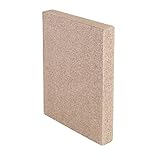 Placa protectora fabricada de material conocido como vermiculita que es a la vez muy resistente, estable y durable; material ignífugo, aislante y refractario