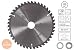 Produktbild Parkside® Kreissägeblatt +2 Reduzierringe Sägeblatt Ø30mm Bohrung 210 mm 42 Zähne