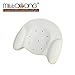 MITTAGONG Infant Anti Roll Headrest Support Memory Foam Baby Pillow,Coffee