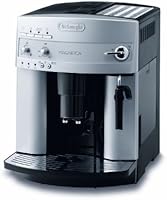 DeLonghi ESAM 3200 S Magnifica Kaffee-Vollautomat (1100 Watt, 1,8 Liter, 15 bar, Dampfd&uuml;se) silber