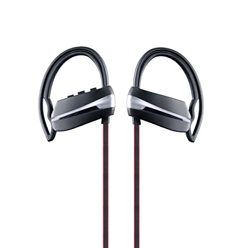 Auriculares Bluetooth, IPX5 a Prueba de Agua HD Steatproof a Prueba de Sudor Auriculares en la Oreja para Gimnasio Running Workout Big Power, cancelación de Ruido