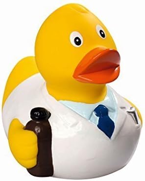 Mein Zwergenland quietsche-ente Rubber Duck Rubber Duck Bath Duck - Pharmacist