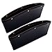 Produktbild FancyAuto Organizer für Auto Sitz Tasche Schlitz Tasche Aufbewahrungsbox Ablagefach mit PU Leder autozubehör Geeignet für die Meisten Autos (Black,2pcs)