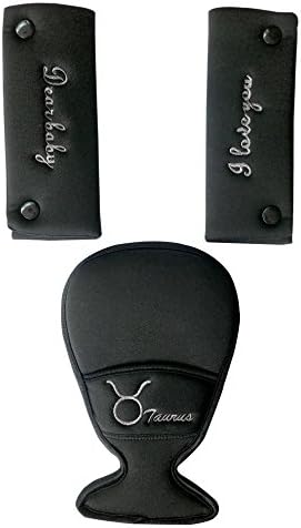 Ganen Constellation Zodiac Baby Car Seat Harness Pads (Taurus)