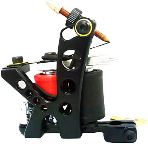 Aluminum Casting Tattoo Machine Cutting Line Fog Tattoo Machine Coil Machine,Black