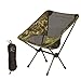 Produktbild OOFAY Draussen Faltstuhl Portable Ultralight Moon Stühle Casual Skizzieren Angelsitz,Green