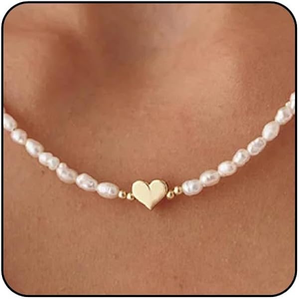 Collana Chic In Oro Con Perle D'acqua Dolce E Tormalina Rosa - Foto 7