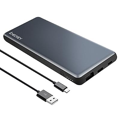 ICHECKEY batterie portable externe 10000mAH power bank batterie de secours batterie nomade (câble Micro usb inclus) pour iphone/ samsung/ oneplus et tous les appareils alimenté de USB