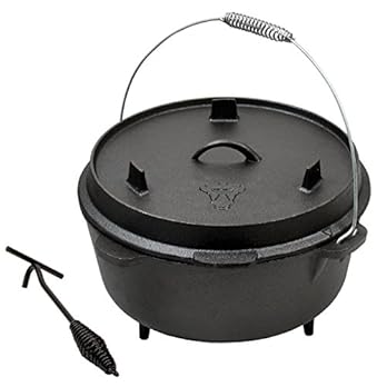 Bbq Toro Do12 Dutch Oven Topf Kochtopf Aus Gusseisen Gusstopf Brter