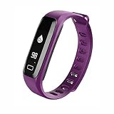 Lemumu HHY N108 Smart Band Herzfrequenzsensor Blutdruck Armbanduhr intelligente Armband Armband Fitness Tracker Schrittzähler für Android IOS