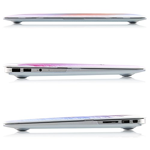 iDOO MacBook Schutzhülle / Hard Case Cover Laptop Hülle [Für MacBook Air 13 Zoll: A1369/A1466] – matt, Paintbrush - 5