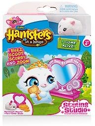 Hamsters in a House Hamster with Styling Studio Accessories - Snowflake