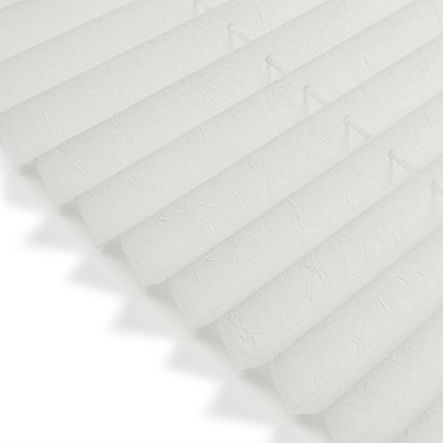 Plissee ohne Bohren, 50x120cm Plissee-Jalousie leicht zu montieren & verspannt mit Klemmfix für Fenster & Tür, Sichtschutz ohne Verdunkelung- Weiß - 6