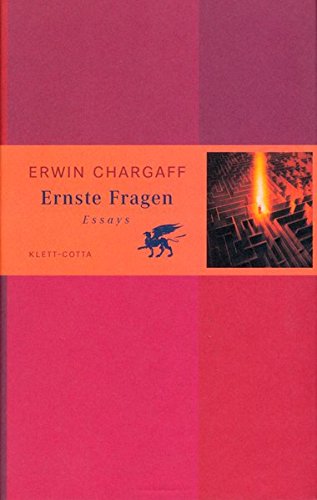 Ernste Fragen: Essays