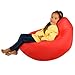 Kids Hi-BagZ - Kids Bean Bag Gaming Chair - Childrens Bean Bags Indoor Outdoor - 100% Water Resistant Weather Proof Garden Beanbag (Red)