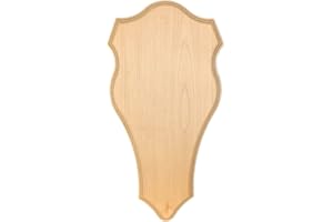 Hi Life Living Nature Scudo di Legno per Trofeo Cervo. Pannello. Corna. Caccia. 51x26cm 030102