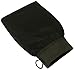 Coarse Moroccan Hammam/Kesse Exfoliating Bath Glove (Black)
