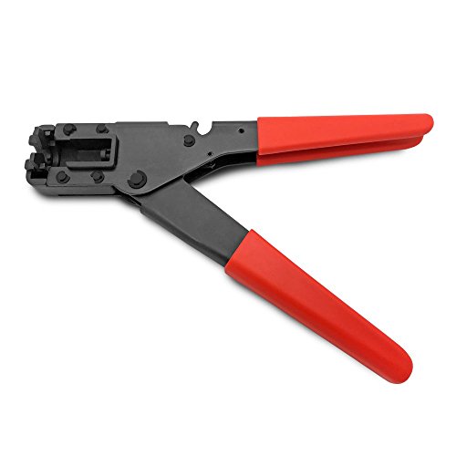 Kompressionszange 10 x F Kompressionsstecker Kompressions Stecker 7 7,5 mm Kabel - 3