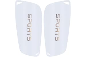 Thayakii 1 paio di parastinchi da calcio, per allenamento e competizione, protezione a doppio strato, leggeri e durevoli