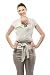 Premium Baby Carrier, One Size Fits All, Sling / Wrap for Newborns, Infants, & Toddlers, Soft Cotton & Spandex Fabric, Grey