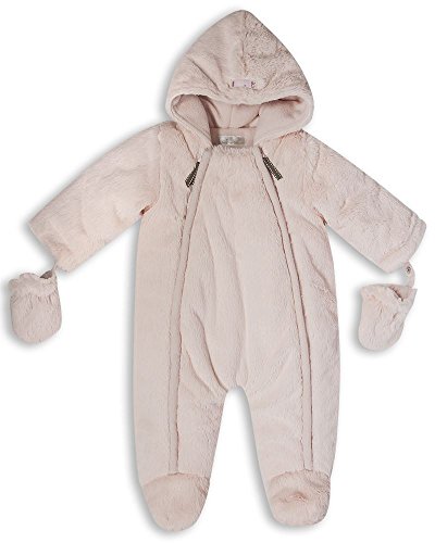 The Essential One - Luxury Baby Girl Fur Snowsuit - EO201