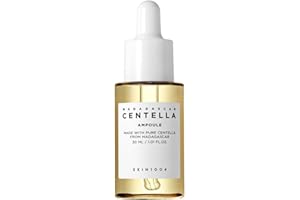 Skin1004 Madagascar Centella Asiatica 100 Fiale (30 ml) Siero viso 100% estratto di centella asiatica, per pelli sensibili lenitive e soggette all'acne