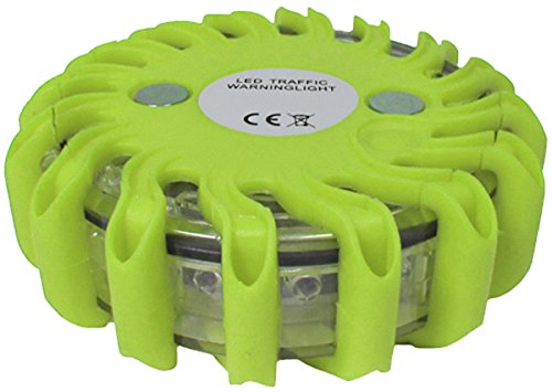 Preisvergleich Produktbild LED WARNLEUCHTE RUNDUMLEUCHTE ABSICHERUNG WARNBLITZER GRÜN