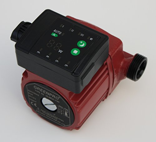 Preisvergleich Produktbild Umwälzpumpe 15 / 6EA-130 mm Heizungspumpe Zirkulationspumpe+Dämmschale