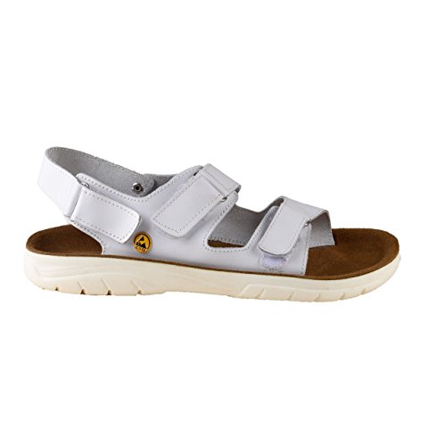 Wellness Komfort+ Herren ESD Berufsssandale weiss - 2