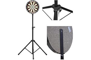 ‎BULL'S Bull's NL Tripod Dartboard Stand 2.0 Dartboard Dartscheiben Ständer Dartständer Mobiler Dartboard Ständer