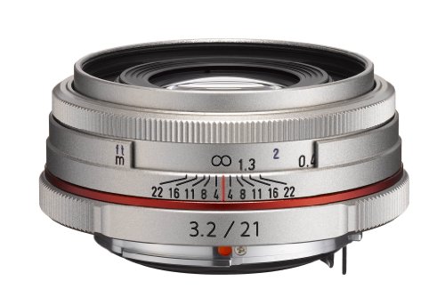 Pentax HD DA Limited 21mm F3.2 AL Lens - Silver