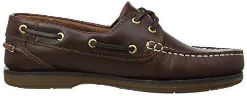 Quayside Clipper, Unisex Adults’ Boat Shoes, Chestnut, 11 UK (46 EU)