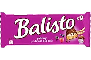 BALISTO - Barres Aux Fruits Des Bois 166G - Lot De 4