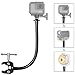 Produktbild Schwenkhals Klemmhalterung Flexibel Jaws Halterung Metall Action Kamera Sport Cam Support Rig Klemme Halter für GoPro Hero5/ Session/Hero 4/3+/ 3 SJCAM SJ4000 Sony X1000VR Garmin Virb XE Xiaomi Yi