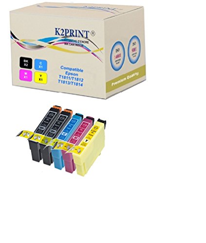 Druckerpatronen kompatibel für Epson Expression Home XP-102, XP-202, XP-205, XP-212, XP-215, XP-225, XP-30, XP-33, XP-302, XP-305, XP-312, XP-315, XP-322, XP-325, XP-402, XP-405, XP-405WH, XP-412, XP-415, XP-422, XP-425