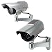 2 Pack Solar Power Fake Dummy Surveillance Security Camera Cctv Record Light RS.8841.00
