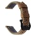 Produktbild Für Samsung Gear S3 Classic/Frontier, TRUMiRR 22mm Vintages echtes Leder-Uhr-Band Schnelles Freigabe-Handgelenk-Bügel für Samsung Gear S3 Classic Frontier, Gear 2 Neo Live, Moto 360 2 46mm, Asus ZenWatch 1 2 Männer, Pebble Time, LG