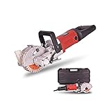 ETE ETMATE Découpeuse de cannelure de Mur, découpeuse électrique de cannelure de Chasseur de Mur de 4000W, Machine à sous de Groover Industrielle pour Le marbre concret de Granit de Brique