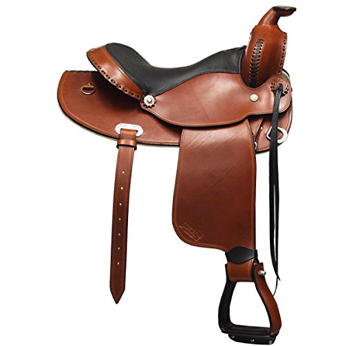 Argys-Art-Western-Saddle-Severe-155-Western-Saddle-Cognac