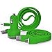 Price comparison product image Aventus Samsung Galaxy J7 Prime G610F Green Twin Port USB Mini Bullet In Car Charger Adapter Including 2 Micro USB Data Transfer/Charging Cable