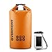 Price comparison product image Overmont 30L Dry Bag Waterproof Bags with Phone Dry Bag and Long Adjustable Shoulder Strap for Boating, Kayaking, Fishing, Rafting, Swimming, Camping and Snowboarding
