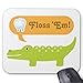 Produktbild Wristband Cute Alligator Floss Dental Hygiene Mouse Pad Computer Accessories Anti-Friction 18X22