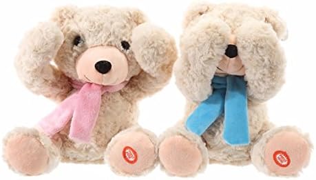 Peek-A-Boo Bear Plush Toy Assorted Colours