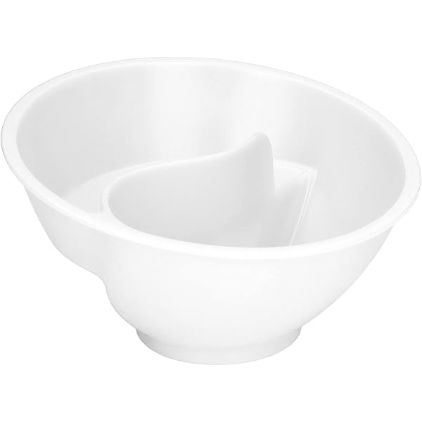 VALLENWOOD Never Soggy Cereal Bowl (2-Pack) - Divided Unbreakable Melamine Bowl To Keep Cereal Crispy - View #9