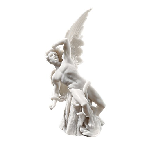 Design Toscano Der gefallene Engel, Marmor-Kunstharz Statue