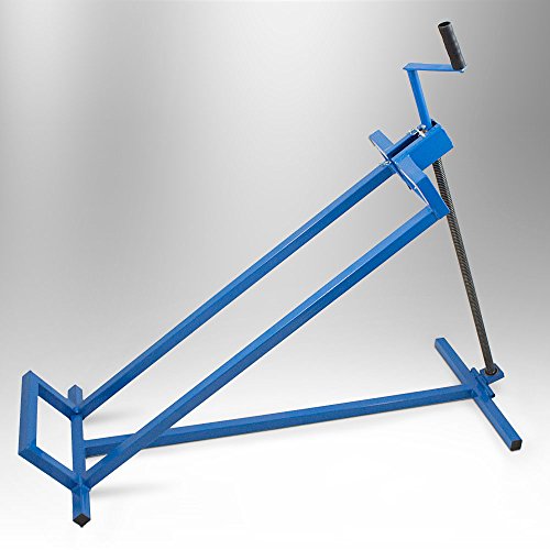 BITUXX® Hebevorrichtung Reinigungshilfe Rasentraktor-Heber Aufsitzmäher Mowerlifter 400kg Belastung +40° Neigung +100cm Auffahrbreite – Bild 3