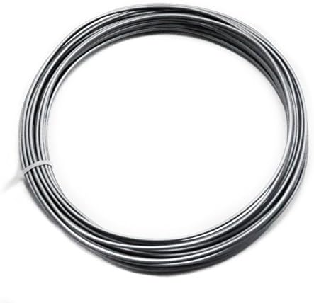 HYY Aluminum Metal Filament for 3D Printer (1.75mm Diam, 25g, 190℃ - 210℃) for 3D Printer MakerBot RepRap MakerGear Ultimaker
