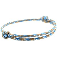 KOMIMAR Surfer Armband LOS ANGELES - Bracelet Bangle dezent cool und lässiger Style - Freundschaftsarmband - Snowboarder Skater Style - Geschenkidee - Geburtstagsgeschenk