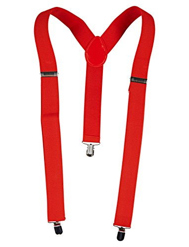 Preisvergleich Produktbild Hosenträger Uni rot Keine Größe